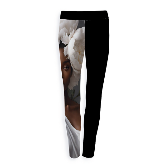 Custom Women's All Over Print High Waisted Yoga Leggings