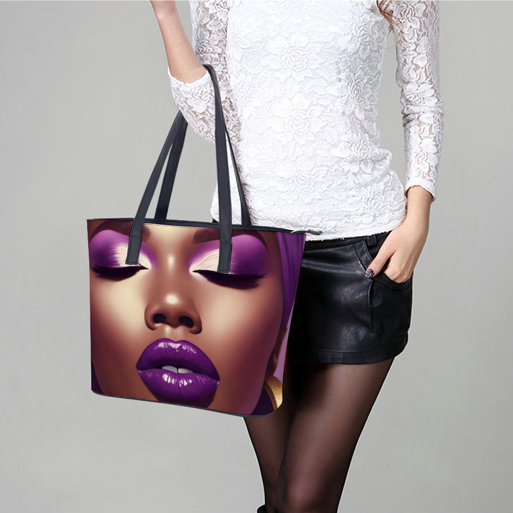 Customizable Artificial Leather Handbags Shoulder Bags