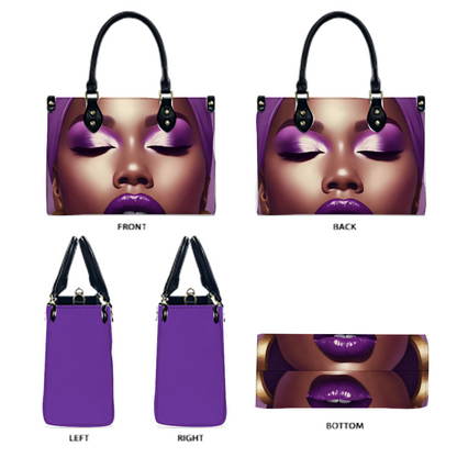 Custom Ladies PU Handbag Chic and Practical Women Fashion PU Leather Tote